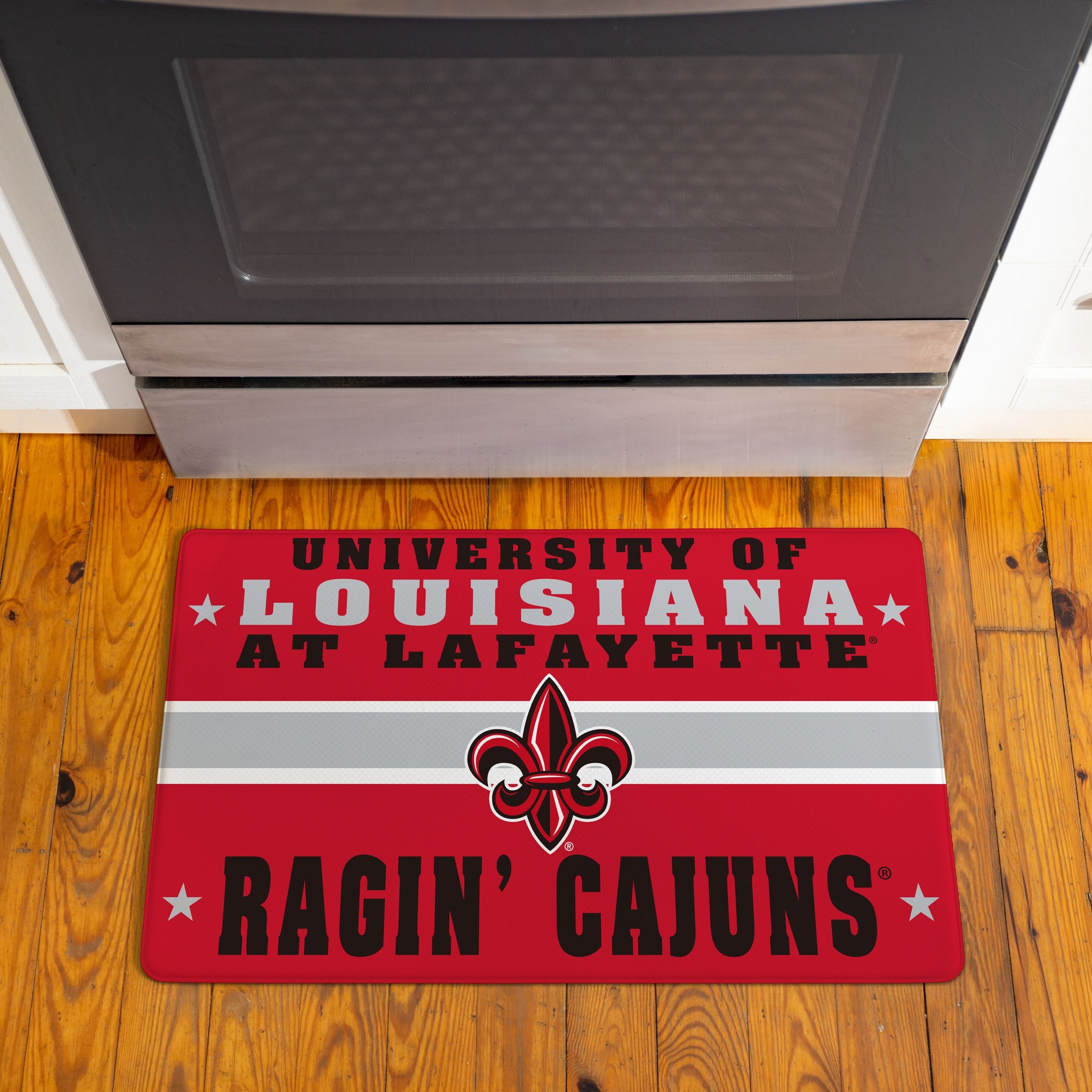University Of Louisiana At Lafayette Anti Fatigue Door Mat 30 X 18