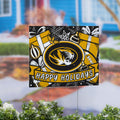 University Of Missouri Yard Sign Happy Holidays 24 X 18