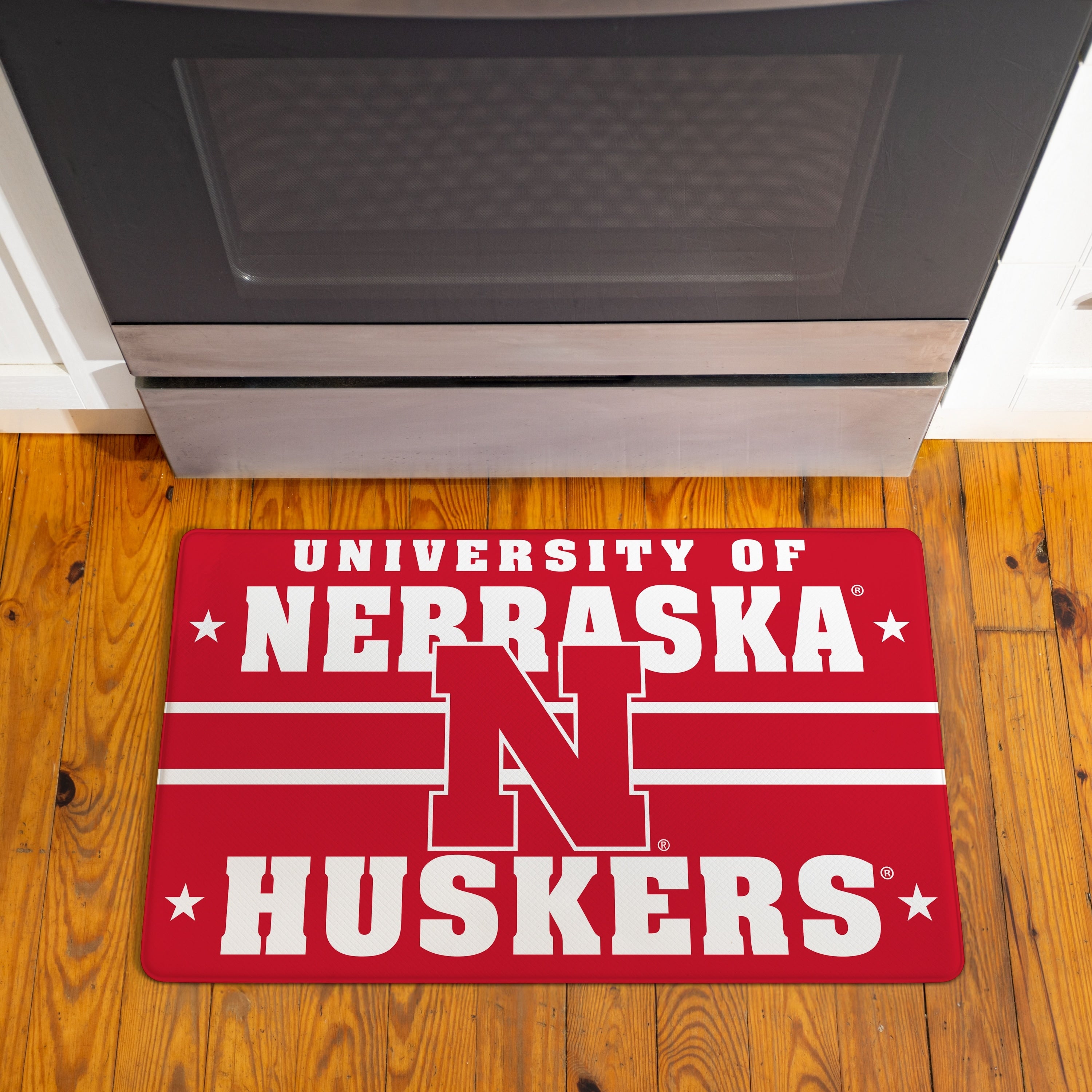 University Of Nebraska Anti Fatigue Door Mat 30 X 18