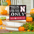 University Of Nebraska Yard Sign Halloween Treats For Fans