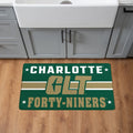 University Of North Carolina Charlotte Anti Fatigue Door Mat 30 X 18