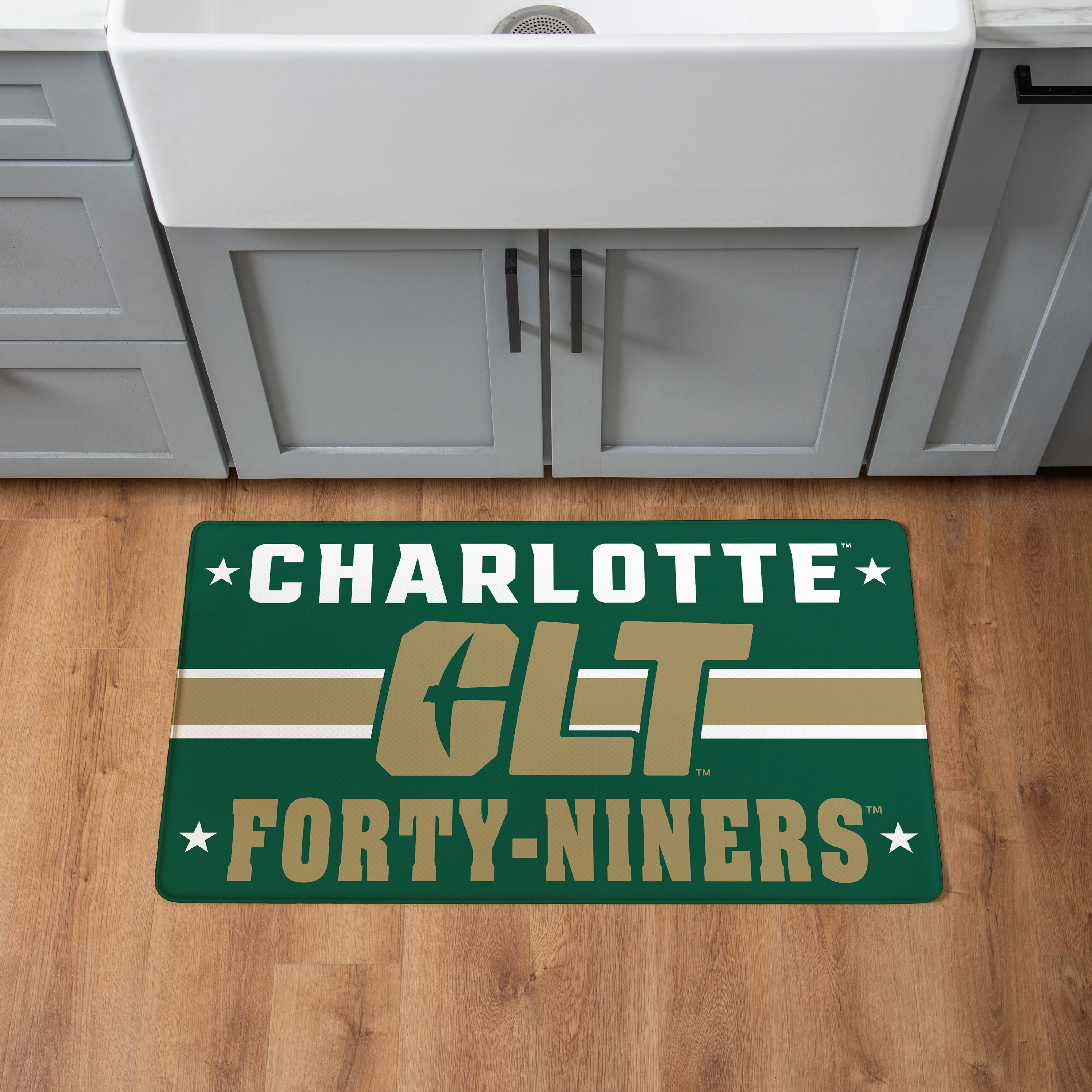 University Of North Carolina Charlotte Anti Fatigue Door Mat 30 X 18