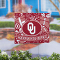 University Of Oklahoma Yard Sign Happy Holidays 24 X 18