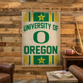 University Of Oregon Canvas Wall Tapestry