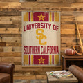 University Of Southern California Canvas Wall Tapestry