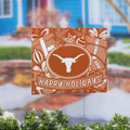 University Of Texas Yard Sign Happy Holidays 24 X 18