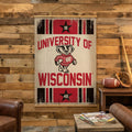 University Of Wisconsin Madison Canvas Wall Tapestry