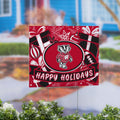 University Of Wisconsin Madison Yard Sign Happy Holidays 24 X 18