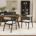 Upholstered Dining Chairs Set Of 2 20.25 W X 21.63 D X 32.88 H