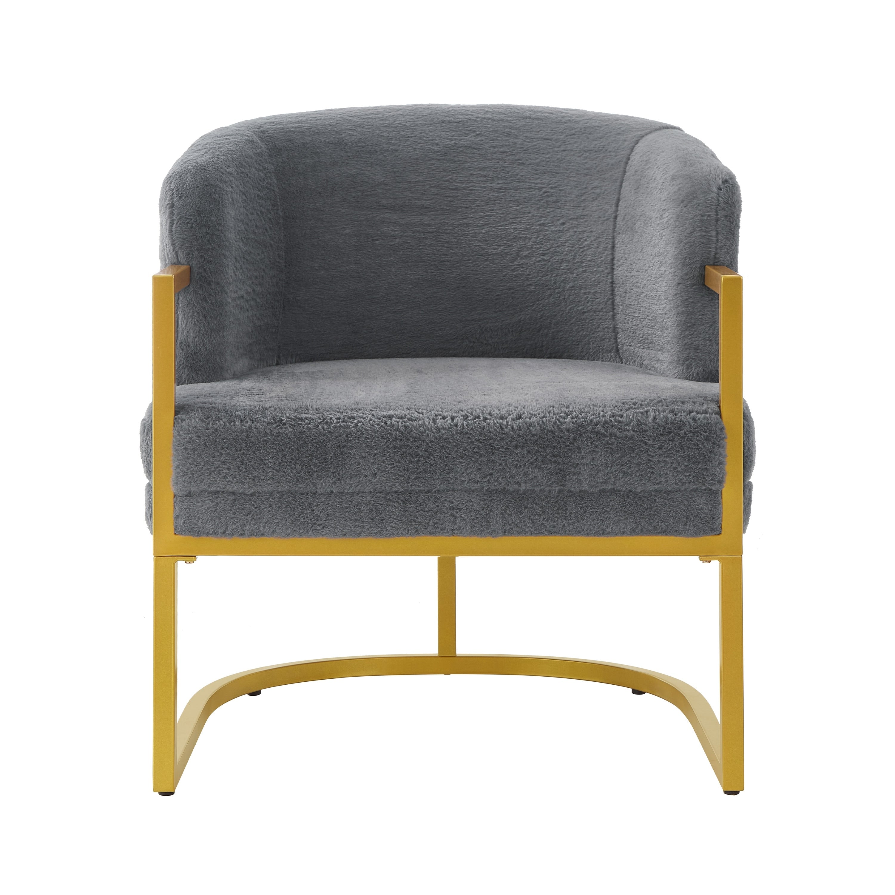 Upholstered Reading Chair Armchair With Metal Frame Accent Chair Grey Sofa Chair Leisure Chair Padded Chair