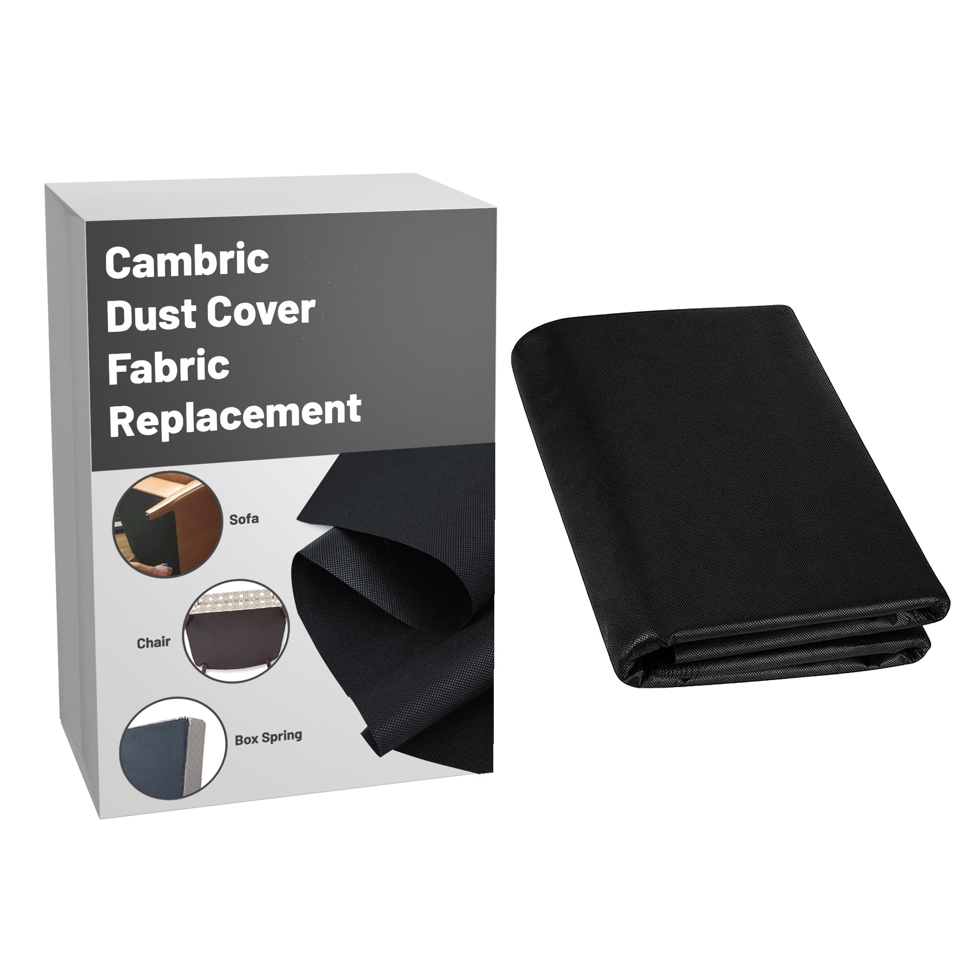 Upholstery Cambric Black Dust Cover Non Woven Fabric For Sofas Chair And Staples Inside Furniture