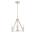 Uptown 3 Light Chandelier Satin