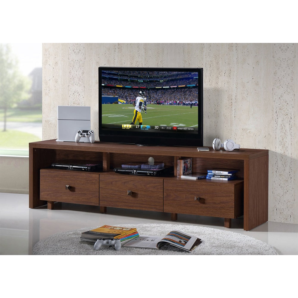 Urban Designs Elegant Tv Stand For Tvs Up To 75 Inches With Storage