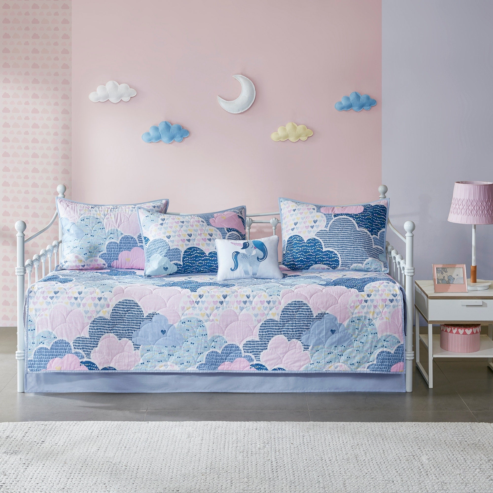 Urban Habitat Kids Bliss Blue 6 Piece Daybed Set