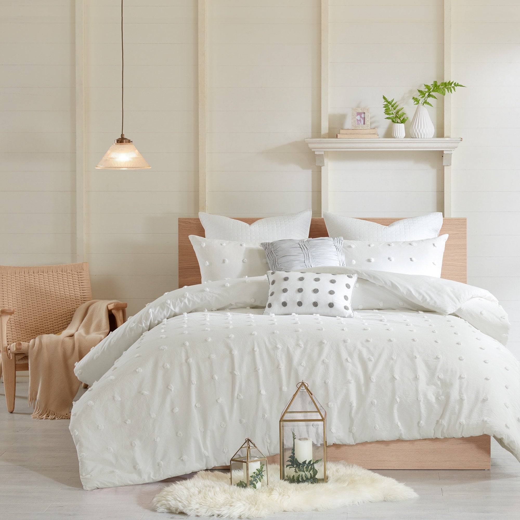 Urban Habitat Maize Cotton Jacquard Comforter Set