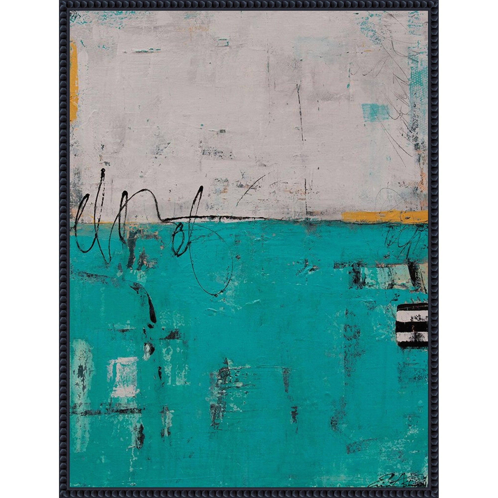 Urban Harmony By Erin Ashley Framed Canvas Wall Art Print