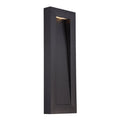 Urban Black Aluminum 22 Inch Led Outdoor Wall Light