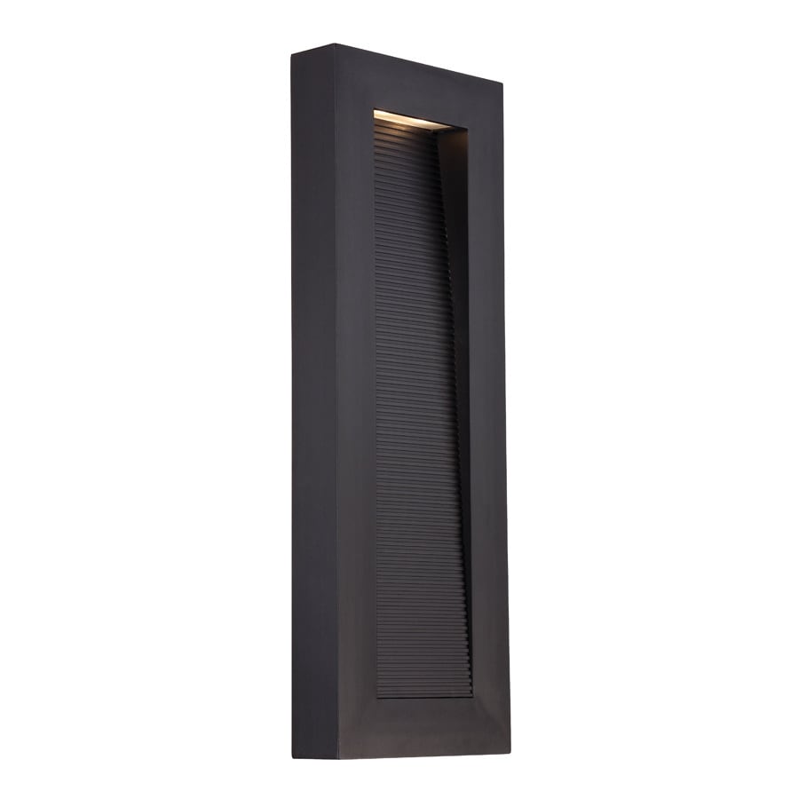 Urban Black Aluminum 22 Inch Led Outdoor Wall Light