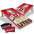 Utah Utes Ncaa 2X4 Professional Cornhole Board Set