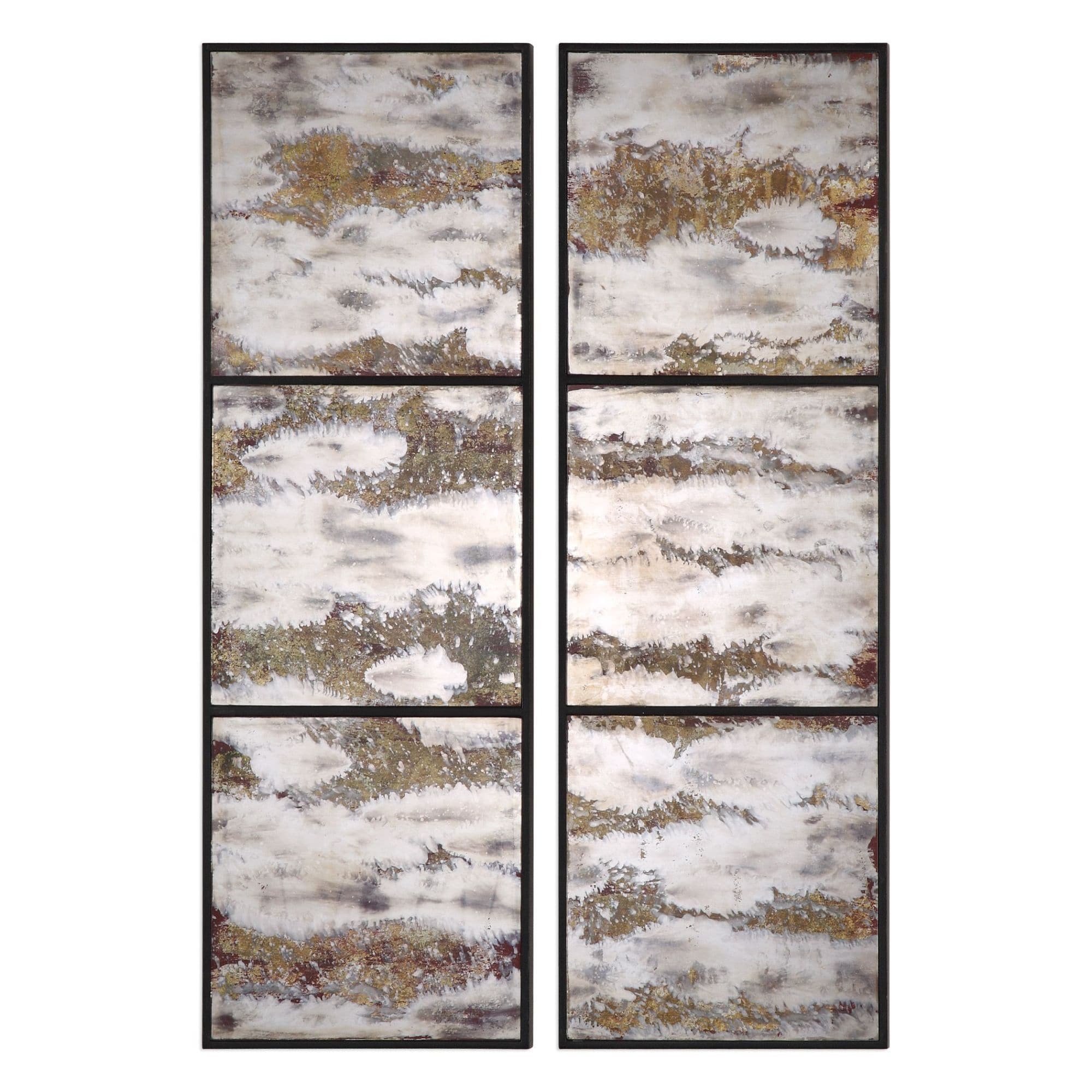 Uttermost 04099 Rahila 42 X 14 Rectangular Flat Mirror Cream