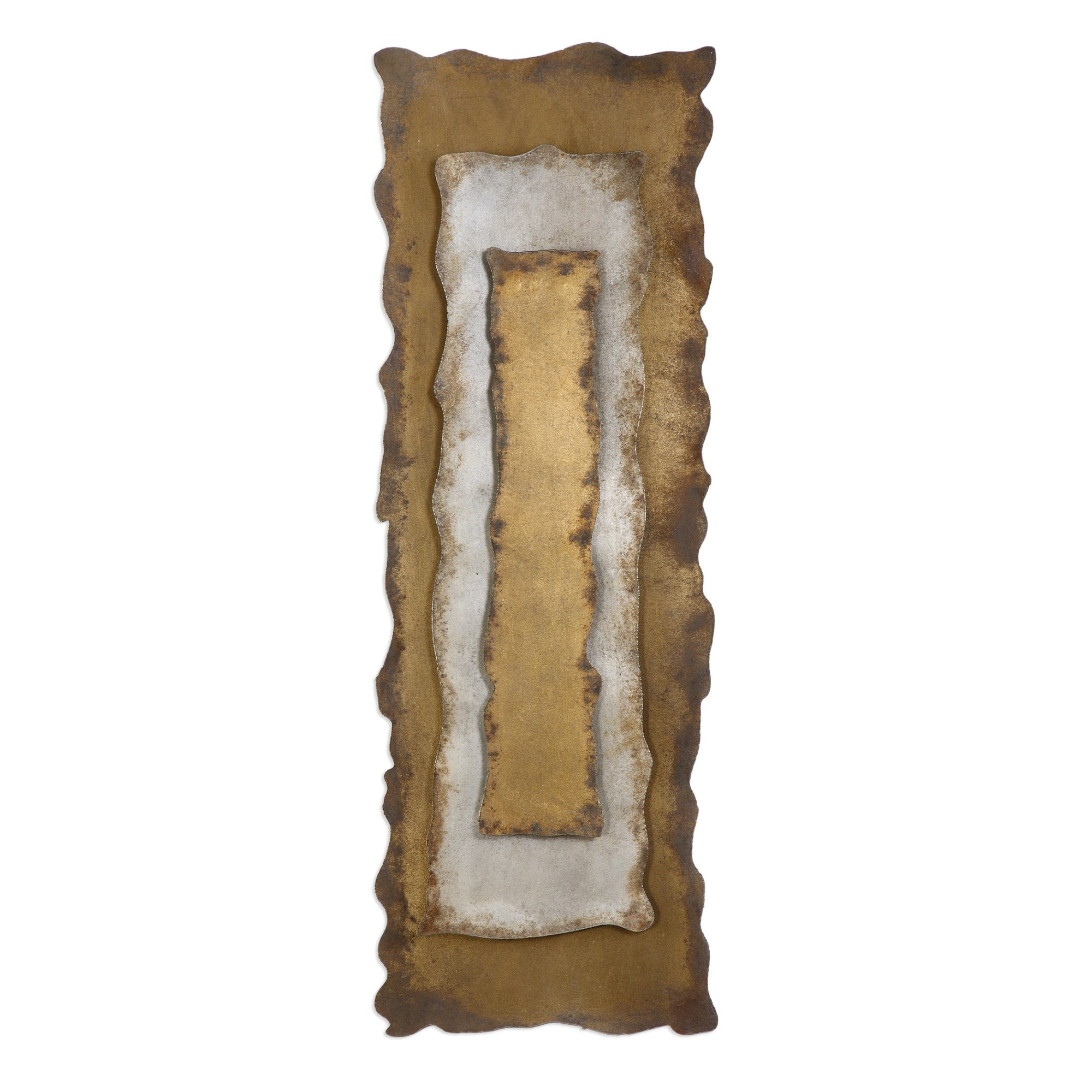 Uttermost 04127 Jaymes 20 1 2 Inch X 60 1 4 Inch Wall Sculpture By Grace Feyock Antique Metals