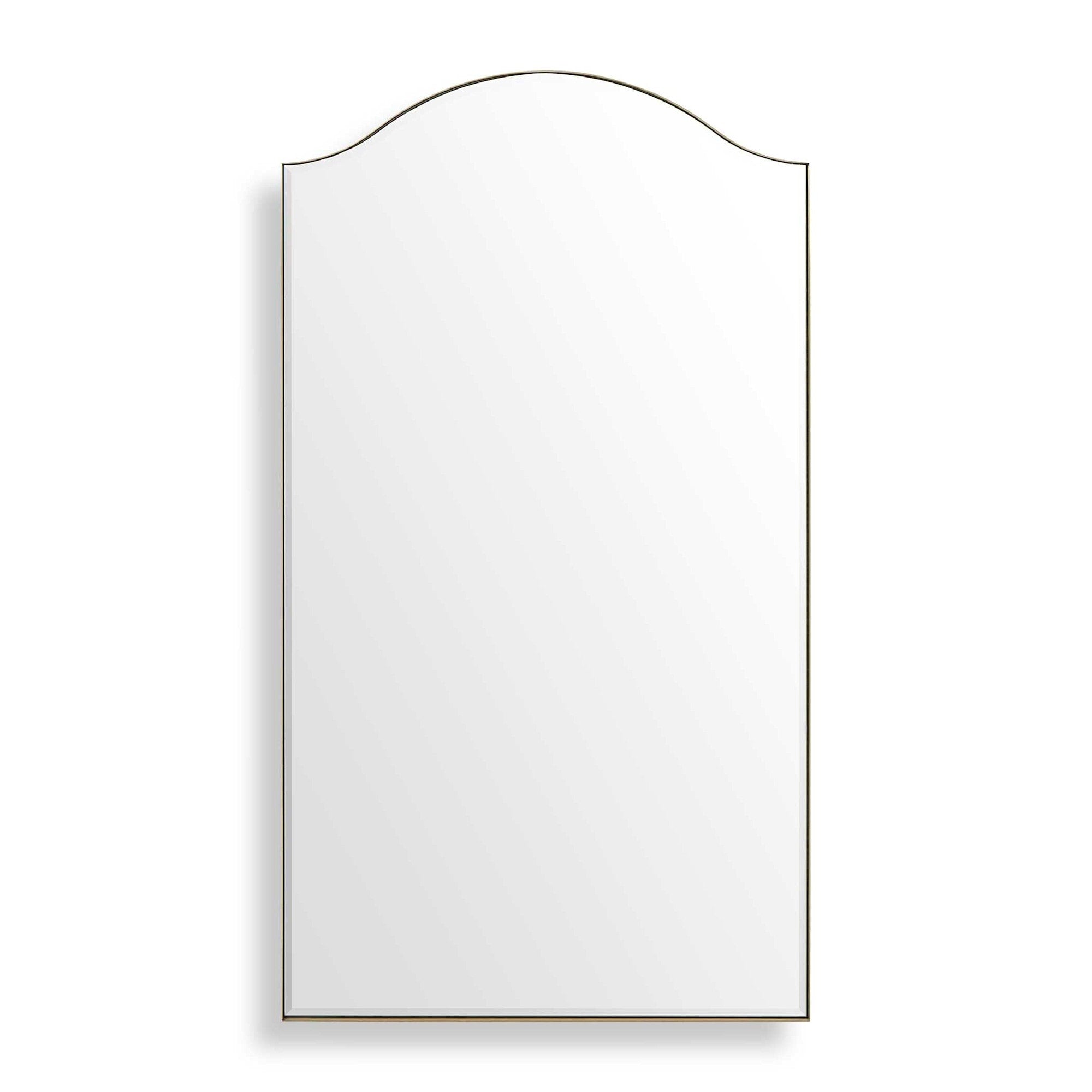 Uttermost 08253 Mallorca 40 W X 72 H Arched Flat Stainless Steel