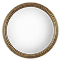 Uttermost 09183 Spera 42 Inch X 42 Inch Circular Iron Framed Mirror Antiqued Gold