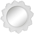 Uttermost 09797 Sea Coral 33 5 8 Diameter Circular Framed Bathroom