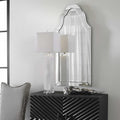 Uttermost 11912 B Hovan Arched Frameless Mirror Beveled Glass
