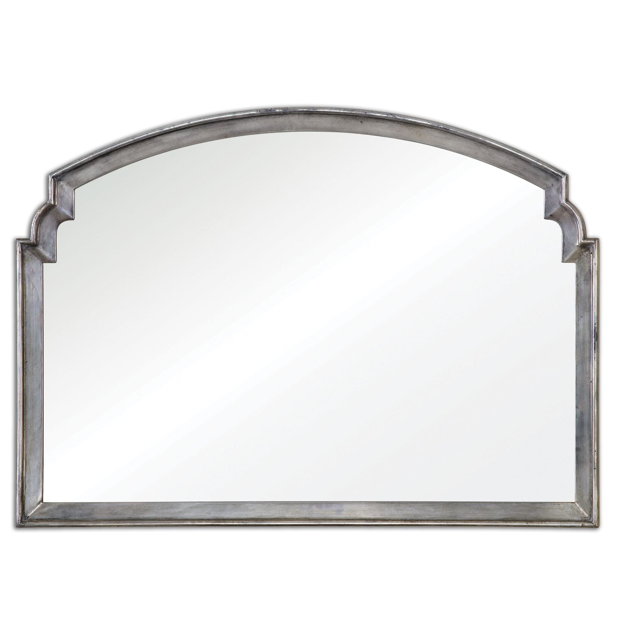 Uttermost 12880 Via Della Antiqued Metallic Mirror Antiqued Silver Leaf