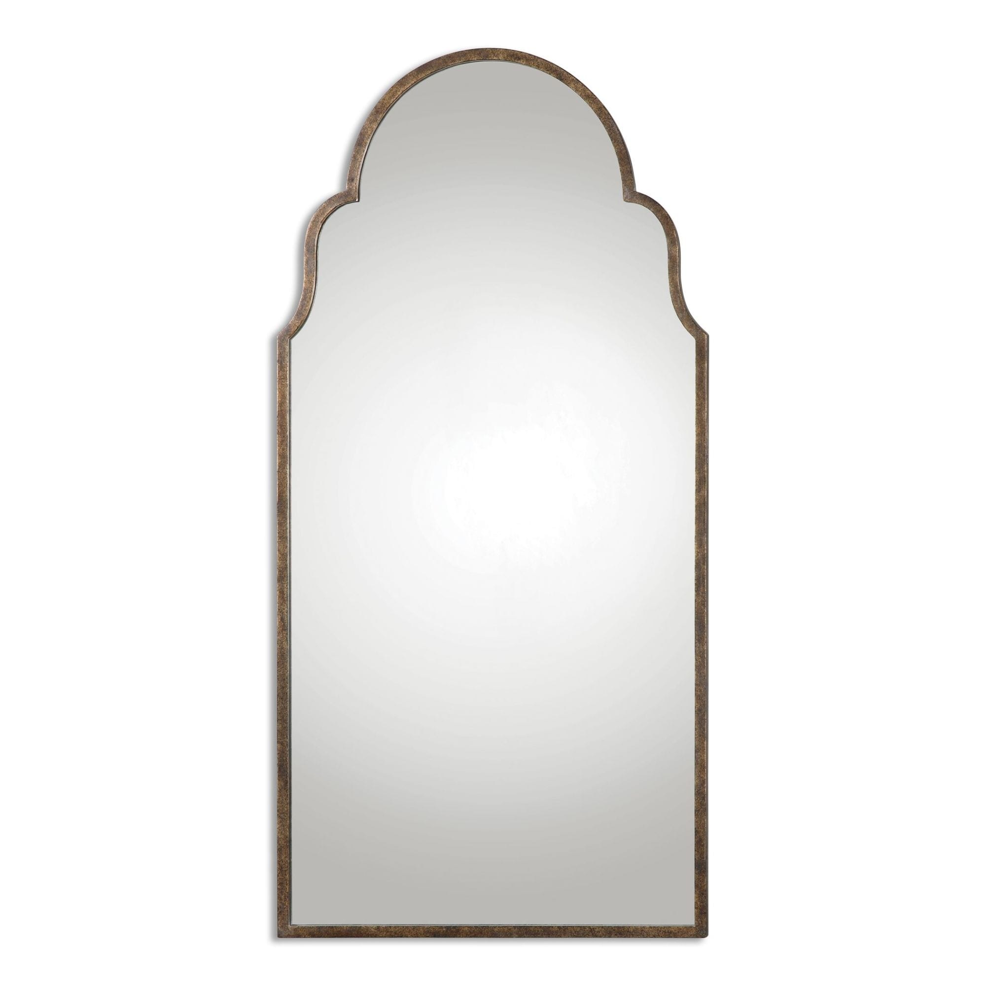 Uttermost 12905 Brayden 60 X 30 Wall Mirror Rust Bronze With Gold Leaf