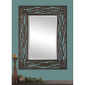 Uttermost 13707 Dorigrass Mirror Mocha Brown