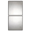 Uttermost 13932 Matty Squares Wall Mirror 2 Piece Set Antiqued Mirror