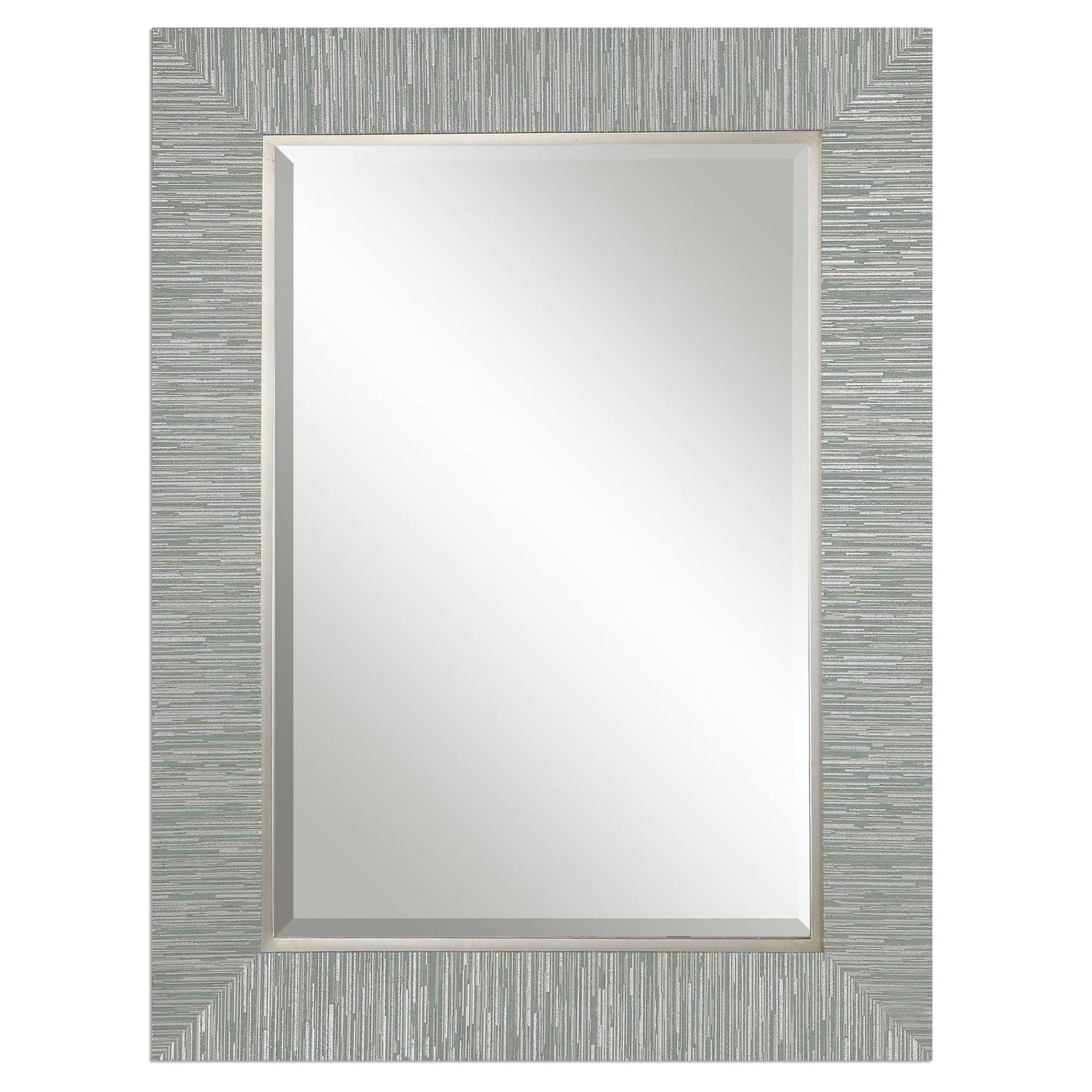 Uttermost 14551 Belaya Rectangular Mirror Designed By Grace Feyock Silver Leaf