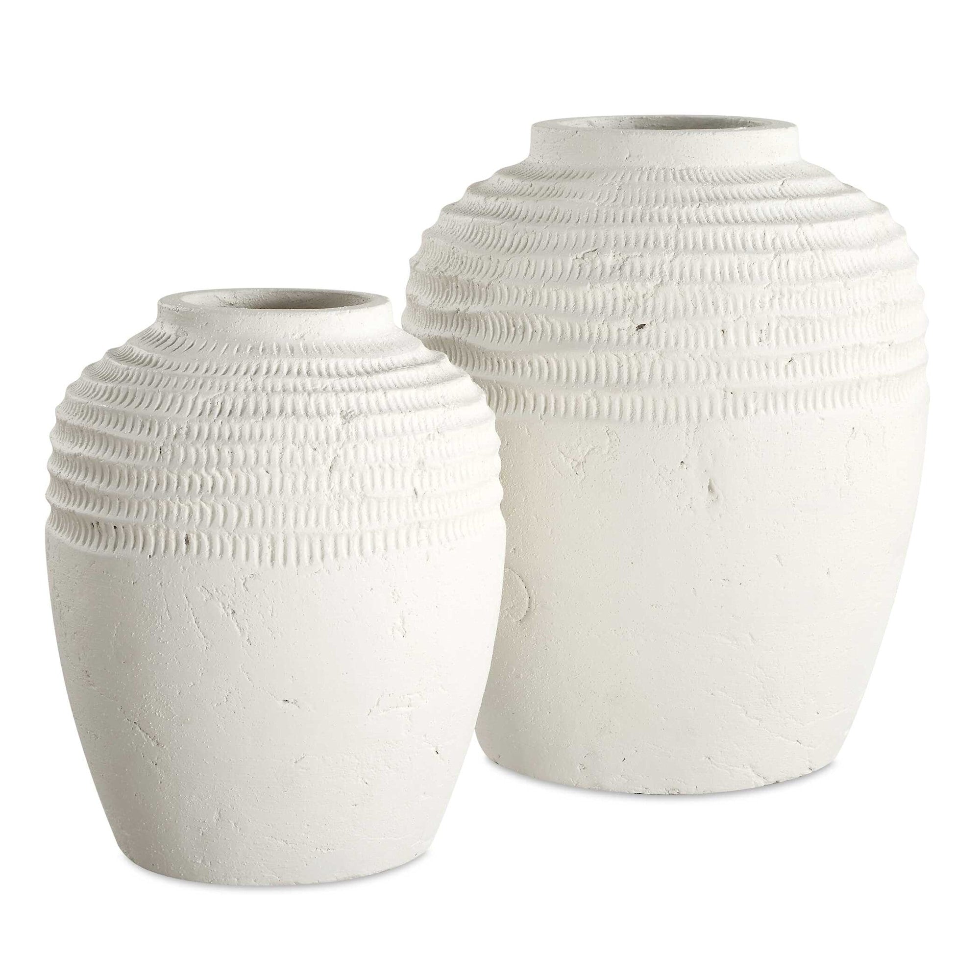 Uttermost 18245 Luna 14 Tall Ceramic Vases Set Of 2