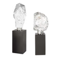 Uttermost 18270 Crystal Peak 13 Tall Crystal And Metal Minerals And