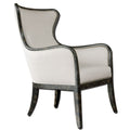 Uttermost 23073 Sandy Wing Chair Sandy White N A