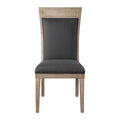 Uttermost 23440 Encore 20 Inch Wide Wood Frame Accent Chair With Fabric Upholste Dark Gray Sandstone