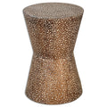 Uttermost 24461 Cutler Stand Designed By Jim Parsons Antiqued Copper Bronze With Dusty Stone Glaze