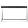Uttermost 24974 Jase Console Table Black Brushed Nickel