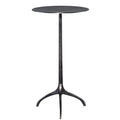 Uttermost 25058 Beacon 14 Wide Aluminum Side Table Aluminum Antique Nickel