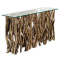 Uttermost 25593 Teak Wood Stick Console Reclaimed Teak N A
