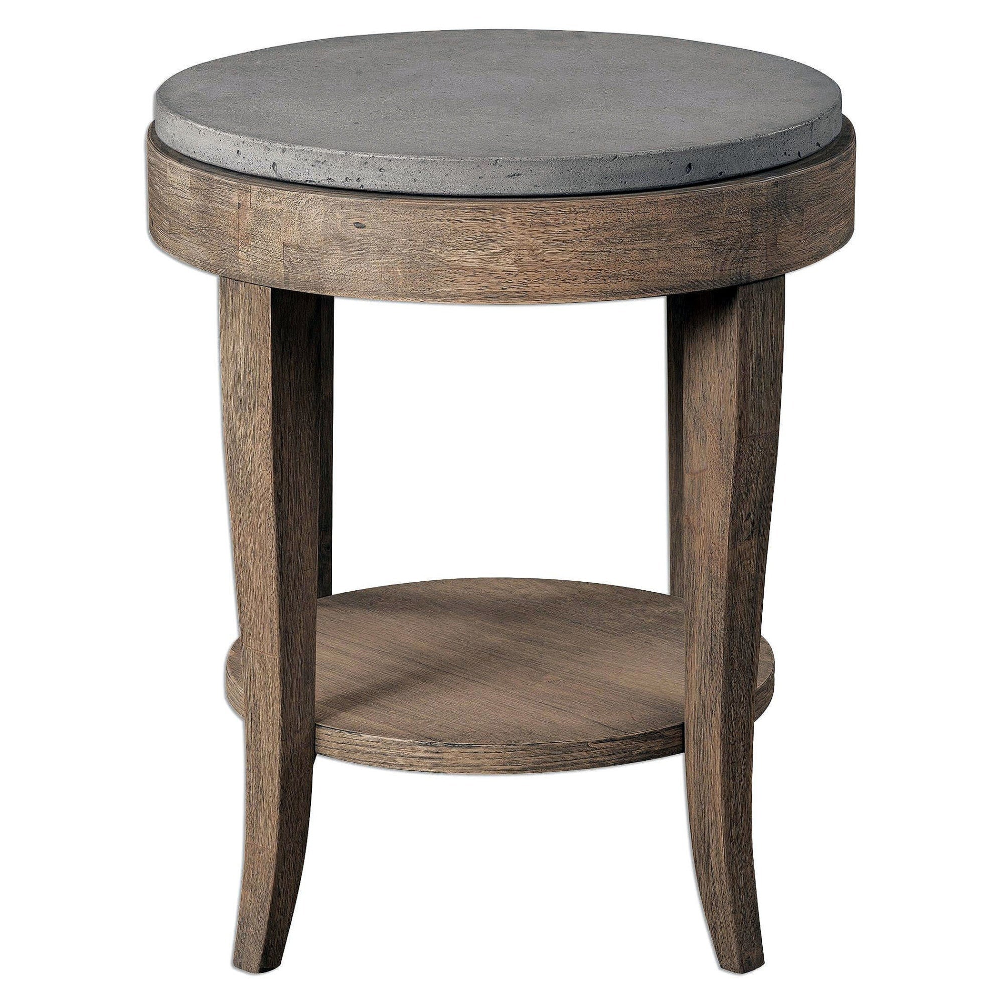 Uttermost 25909 Deka 29 X 24 End Table Brown Glazed N A