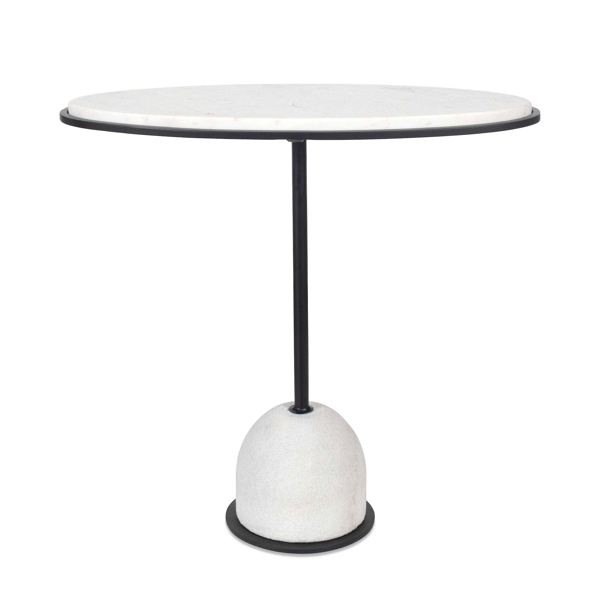 Uttermost 50135 Morro 24 Wide Iron And Marble Table