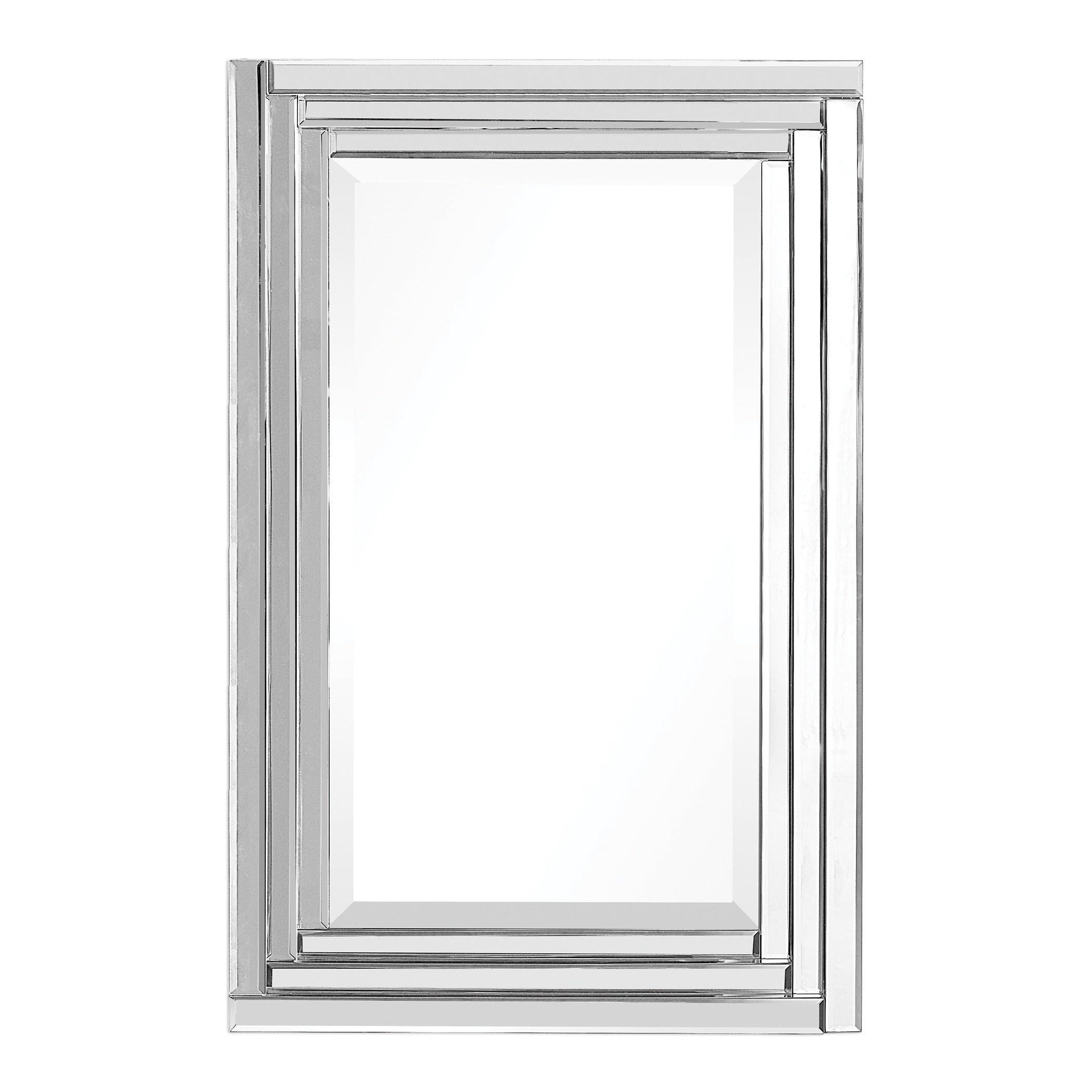 Uttermost Alanna Frameless Vanity Mirror Silver 22X34X2