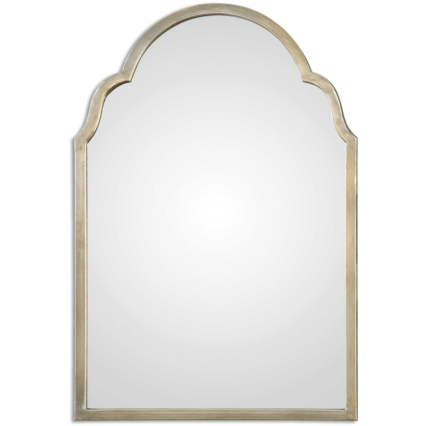 Uttermost 12906 Brayden 30 X 20 Wall Mirror Oxidized Silver Champagne