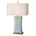 Uttermost Cantarana 1 Light Pale Blue Grey Table Lamp