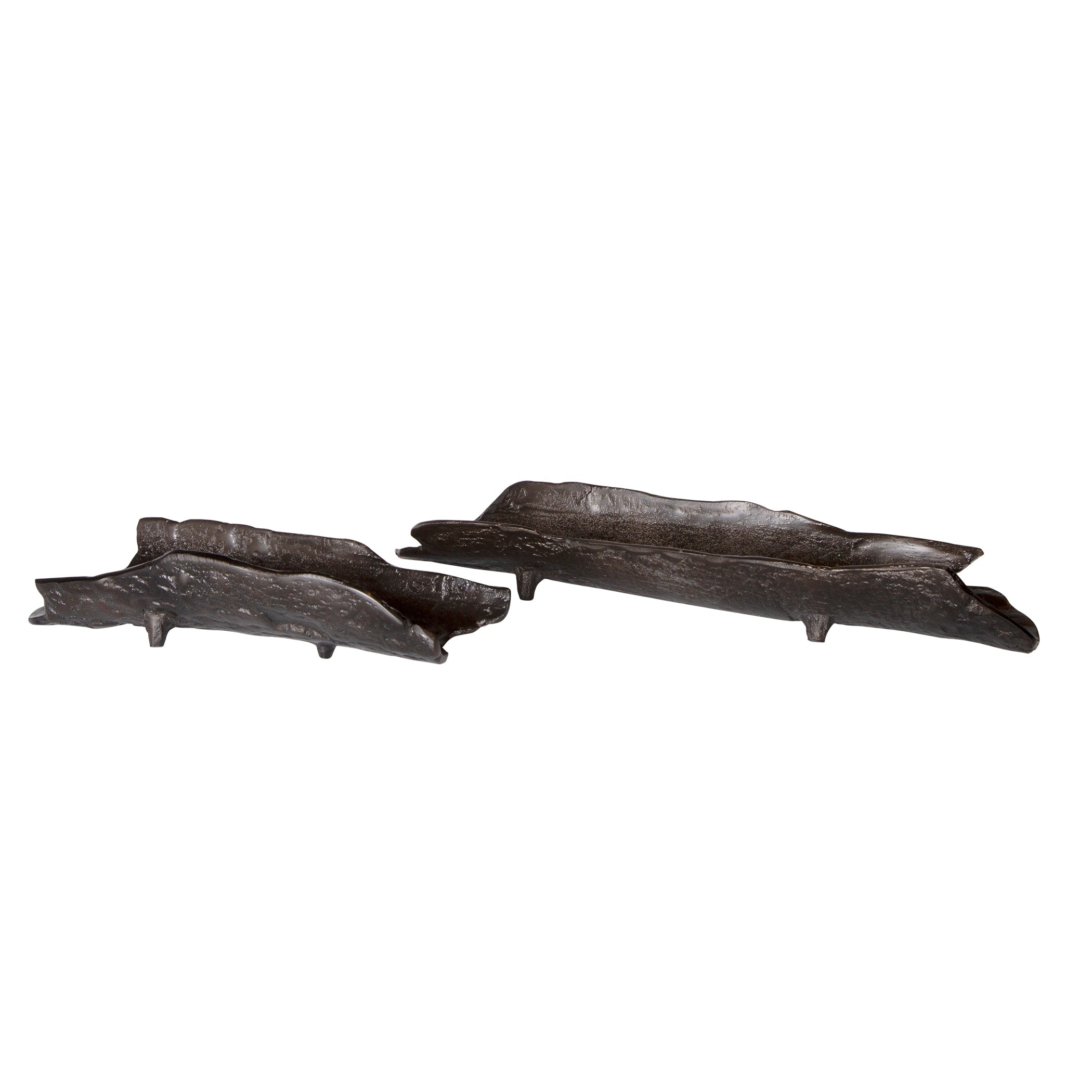 Uttermost Caryn Nickel Trays Set Of 2