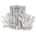 Uttermost Charbel White Bookends Set Of 2