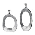 Uttermost Cierra Aluminum Vases Set Of 2